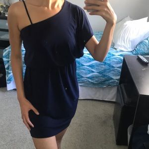 Mini Navy Formal Dress